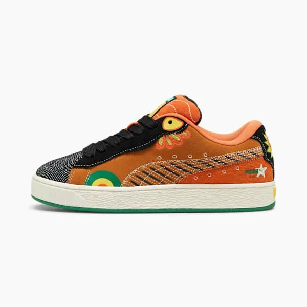 Puma Lifestyle Suede XL Da De Los Muertos 039s Sneakers Caramel Lattepuma Black 8211 Men