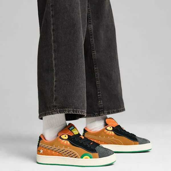 Puma Lifestyle Suede XL Da De Los Muertos 039s Sneakers Caramel Lattepuma Black 8211 Men Puma Lifestyle Suede XL Da De Los Muertos 039s Sneakers Caramel Lattepuma Black 8211 Men
