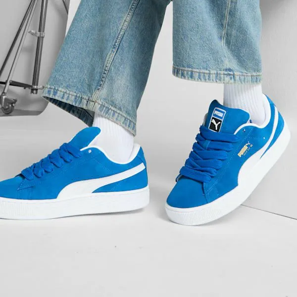 Puma Lifestyle Suede XL Sneakers Puma Team Royalpuma White 8211 Women