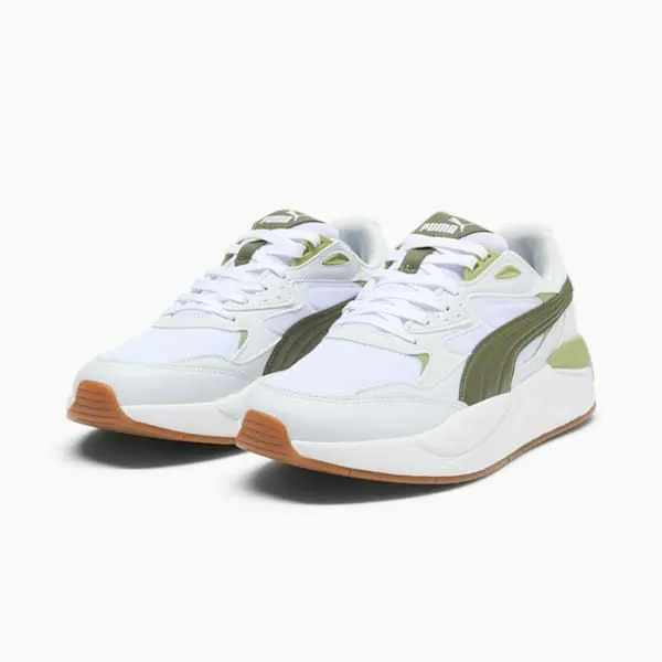 Puma Lifestyle XRay Speed 039s Sneakers Silver Mistgreen Mosspuma White 8211 Men Puma Lifestyle XRay Speed 039s Sneakers Silver Mistgreen Mosspuma White 8211 Men