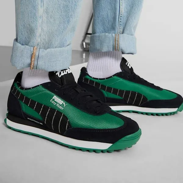Puma Motorsport Porsche Legacy Easy Rider Pinstripe Sneakers Archive Greenpuma Black 8211 Women Puma Motorsport Porsche Legacy Easy Rider Pinstripe Sneakers Archive Greenpuma Black 8211 Women