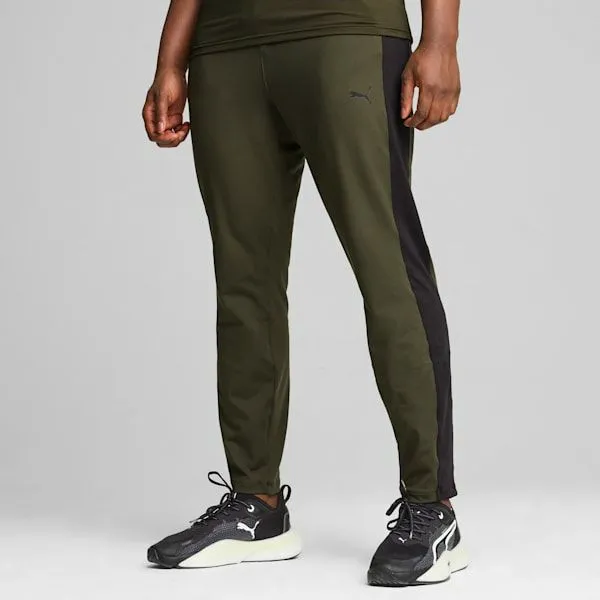 Puma Pants Cloudspun 039s Training Sweatpants Dark Olivepuma Black 8211 Men