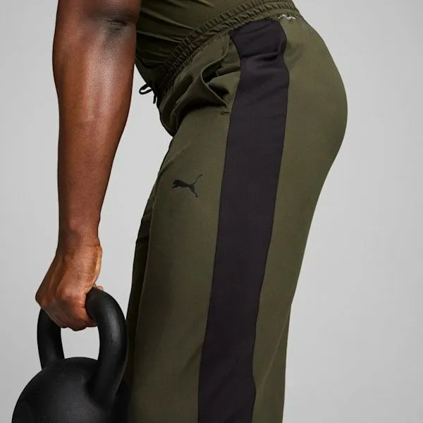 Puma Pants Cloudspun 039s Training Sweatpants Dark Olivepuma Black 8211 Men