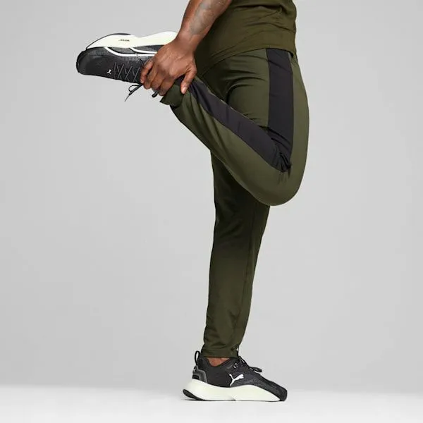 Puma Pants Cloudspun 039s Training Sweatpants Dark Olivepuma Black 8211 Men