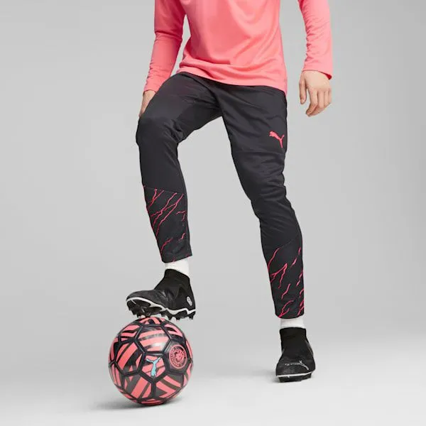 Puma Pants Manchester City 039s Soccer Pants Dark Navysunset Glow 8211 Men