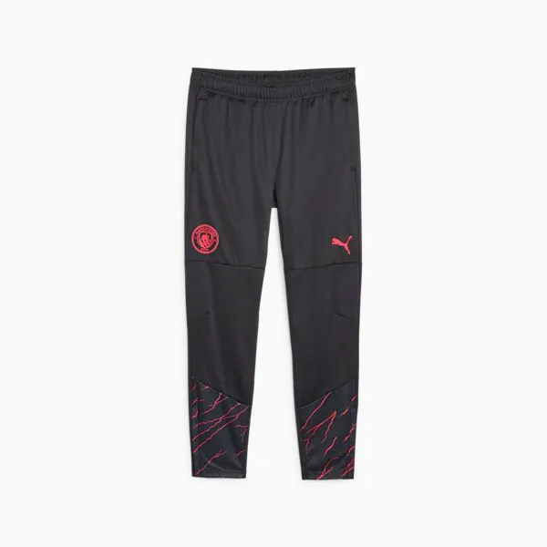 Puma Pants Manchester City 039s Soccer Pants Dark Navysunset Glow 8211 Men