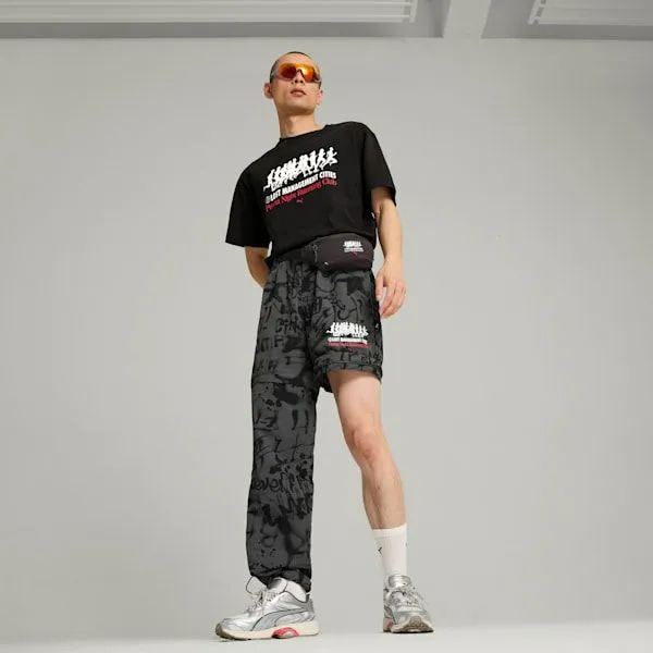 Puma Pants PUMA X LMC 039s Patterned Pants Shadow Gray 8211 Men