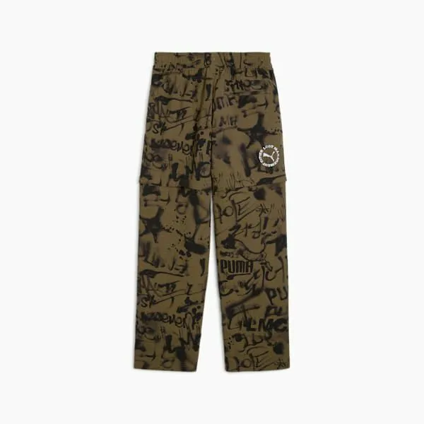 Puma Pants PUMA X LMC 039s Patterned Pants Wild Willow 8211 Men