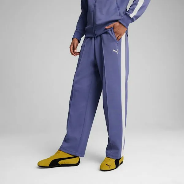 Puma Pants T7 ALWAYS ON 039s Relaxed Track Pants Blue Crystal 8211 Men