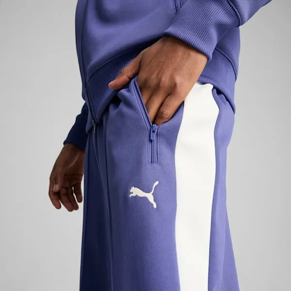 Puma Pants T7 ALWAYS ON 039s Relaxed Track Pants Blue Crystal 8211 Men