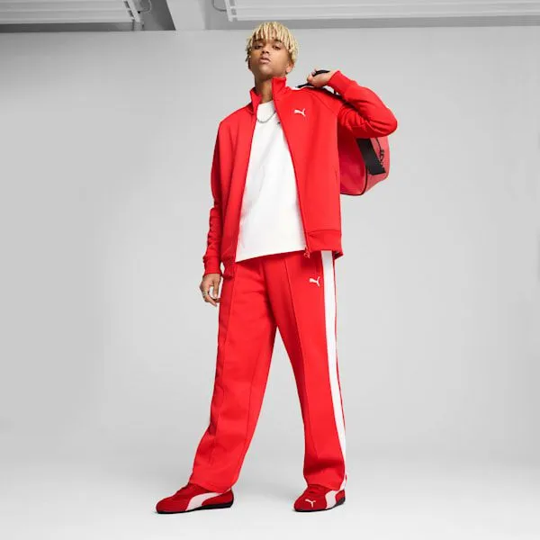 Puma Pants T7 ALWAYS ON 039s Relaxed Track Pants For All Time Red 8211 Men