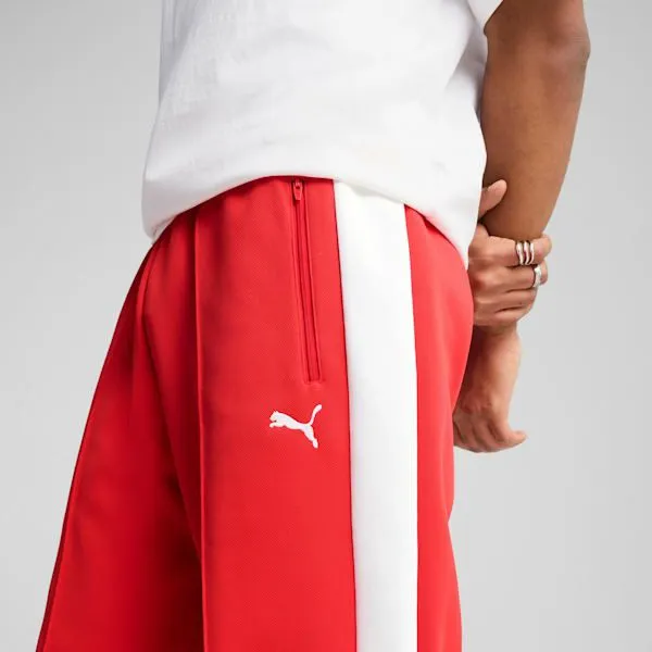 Puma Pants T7 ALWAYS ON 039s Relaxed Track Pants For All Time Red 8211 Men