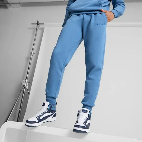 Puma Pants Tonal Collection Graphic Sweatpants Blue Horizon 8211 Women