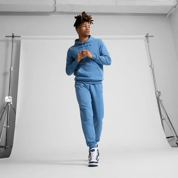 Puma Pants Tonal Collection Graphic Sweatpants Blue Horizon 8211 Women