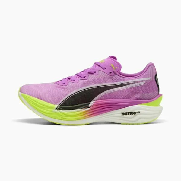 Puma Running Deviate NITRO Elite 3 039s Road Running Shoes Pure Magentayellow Alert 8211 Men Puma Running Deviate NITRO Elite 3 039s Road Running Shoes Pure Magentayellow Alert 8211 Men