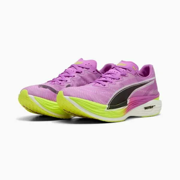 Puma Running Deviate NITRO Elite 3 039s Road Running Shoes Pure Magentayellow Alert 8211 Men Puma Running Deviate NITRO Elite 3 039s Road Running Shoes Pure Magentayellow Alert 8211 Men