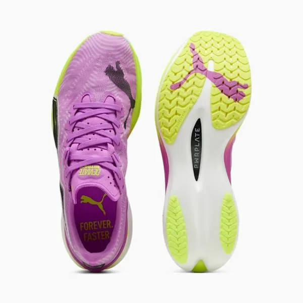 Puma Running Deviate NITRO Elite 3 039s Road Running Shoes Pure Magentayellow Alert 8211 Men Puma Running Deviate NITRO Elite 3 039s Road Running Shoes Pure Magentayellow Alert 8211 Men