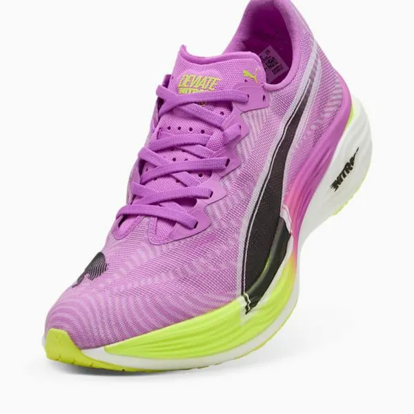 Puma Running Deviate NITRO Elite 3 039s Road Running Shoes Pure Magentayellow Alert 8211 Men Puma Running Deviate NITRO Elite 3 039s Road Running Shoes Pure Magentayellow Alert 8211 Men