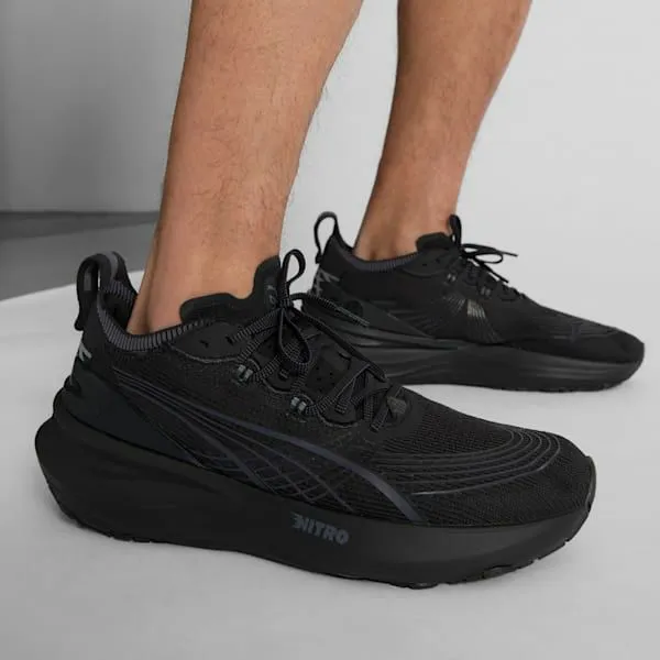 Puma Running ForeverRun NITRO 2 039s Running Shoes Puma Blackgalactic Gray 8211 Men Puma Running ForeverRun NITRO 2 039s Running Shoes Puma Blackgalactic Gray 8211 Men