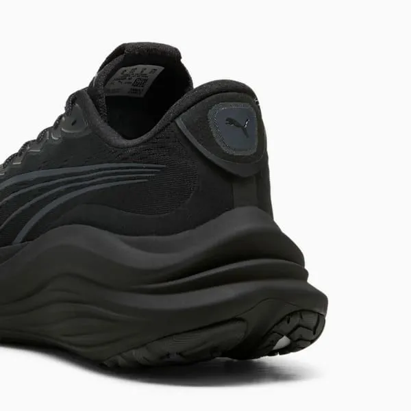 Puma Running MagMax NITRO 039s Road Running Shoes Puma Blackgalactic Gray 8211 Men