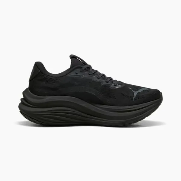 Puma Running MagMax NITRO 039s Road Running Shoes Puma Blackgalactic Gray 8211 Men