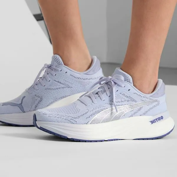 Puma Running Magnify NITRO 2 039s Road Running Shoes Cool Weatherblue Crystal 8211 Women Puma Running Magnify NITRO 2 039s Road Running Shoes Cool Weatherblue Crystal 8211 Women