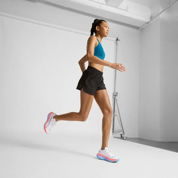Puma Running PUMA X ALEX TOUSSAINT Deviate NITRO 3 039s Road Running Shoes Puma Whiteteam Light Bluepuma Silver 8211 Women