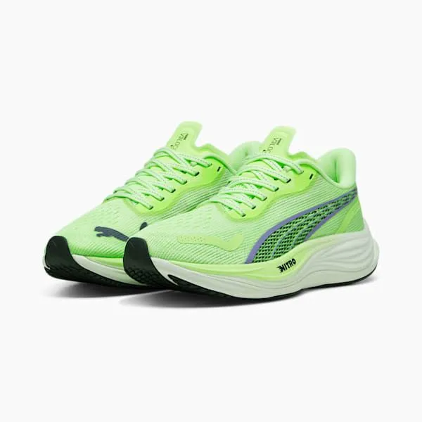 Puma Running Velocity NITRO 3 039s Road Running Shoes Fizzy Applelavender Alert 8211 Women Puma Running Velocity NITRO 3 039s Road Running Shoes Fizzy Applelavender Alert 8211 Women