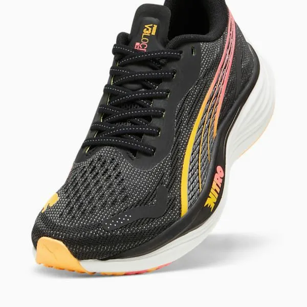Puma Running Velocity NITRO 3 039s Road Running Shoes Puma Blackpuma Silversun Stream 8211 Women