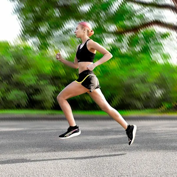 Puma Running Velocity NITRO 3 039s Road Running Shoes Puma Blackpuma Silversun Stream 8211 Women