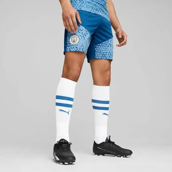 Puma Shorts Manchester City 039s Soccer Shorts Lake Blueteam Light Blue 8211 Men Puma Shorts Manchester City 039s Soccer Shorts Lake Blueteam Light Blue 8211 Men