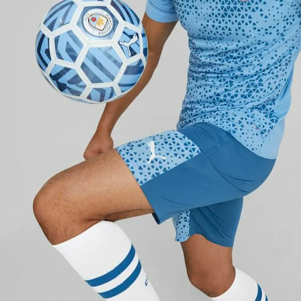 Puma Shorts Manchester City 039s Soccer Shorts Lake Blueteam Light Blue 8211 Men Puma Shorts Manchester City 039s Soccer Shorts Lake Blueteam Light Blue 8211 Men