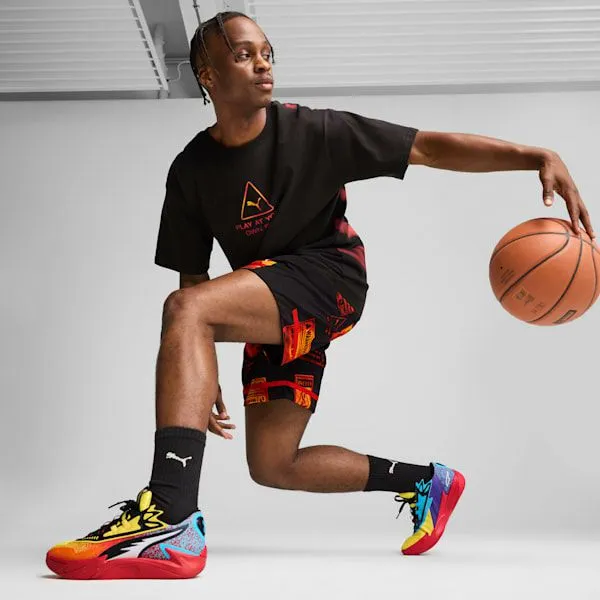 Puma Shorts Scoot Caution All Jaws 039s Basketball Shorts Puma Blackaop 8211 Men Puma Shorts Scoot Caution All Jaws 039s Basketball Shorts Puma Blackaop 8211 Men