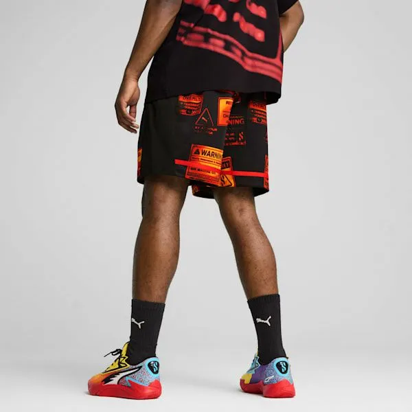 Puma Shorts Scoot Caution All Jaws 039s Basketball Shorts Puma Blackaop 8211 Men Puma Shorts Scoot Caution All Jaws 039s Basketball Shorts Puma Blackaop 8211 Men