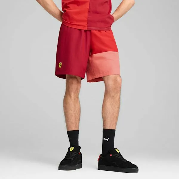 Puma Shorts Scuderia Ferrari Race 039s LIfestyle Shorts Rosso Corsa 8211 Men