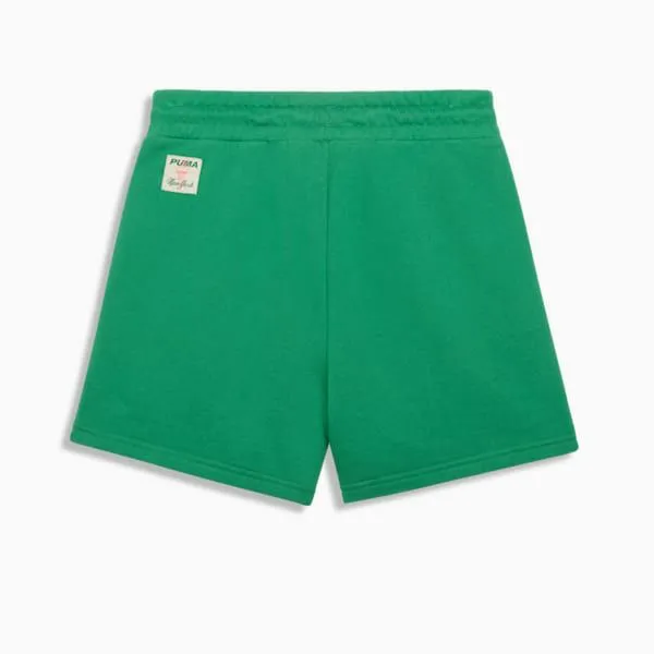 Puma Shorts Wardrobe Essentials Bright Lights NYC Flagship 039s Shorts Archive Green 8211 Women Puma Shorts Wardrobe Essentials Bright Lights NYC Flagship 039s Shorts Archive Green 8211 Women