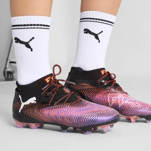 Puma Soccer Cleats FUTURE 8 ULTIMATE Firm Ground 039s Soccer Cleats Puma Blackpuma Whiteglowing Red 8211 Women Puma Soccer Cleats FUTURE 8 ULTIMATE Firm Ground 039s Soccer Cleats Puma Blackpuma Whiteglowing Red 8211 Women