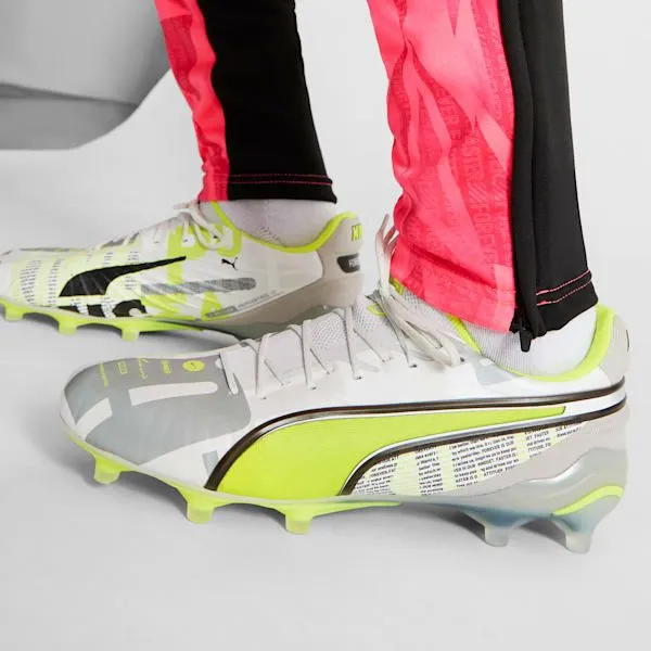 Puma Soccer Cleats KING ULTIMATE FOREVER Firm GroundArtificial Ground 039s Soccer Cleats Feather Grayelectric Limepuma Whiteflat Light Gray 8211 Men Puma Soccer Cleats KING ULTIMATE FOREVER Firm GroundArtificial Ground 039s Soccer Cleats Feather Grayelectric Limepuma Whiteflat Light Gray 8211 Men