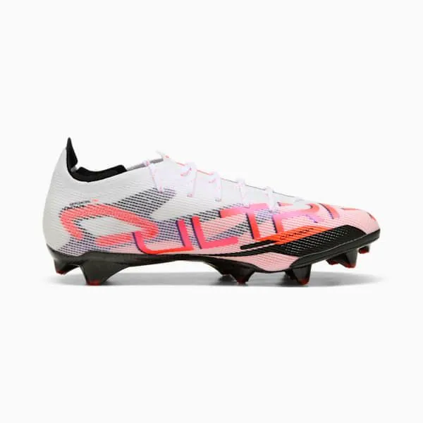 Puma Soccer Cleats ULTRA 5 CARBON Firm Ground 039s Soccer Cleats Puma Whitepuma Blackglowing Red 8211 Women