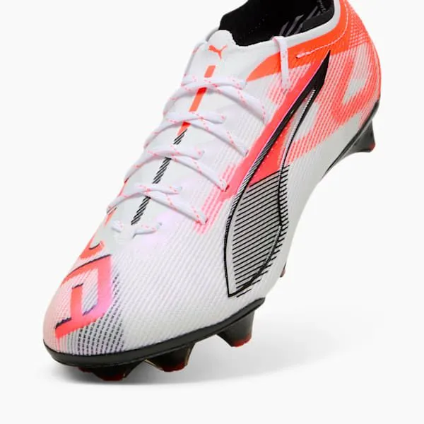 Puma Soccer Cleats ULTRA 5 CARBON Firm Ground 039s Soccer Cleats Puma Whitepuma Blackglowing Red 8211 Women