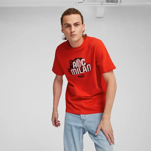Puma TShirts and Tops AC Milan FtblCULTURE 039s Tee For All Time Redpuma White 8211 Men Puma TShirts and Tops AC Milan FtblCULTURE 039s Tee For All Time Redpuma White 8211 Men