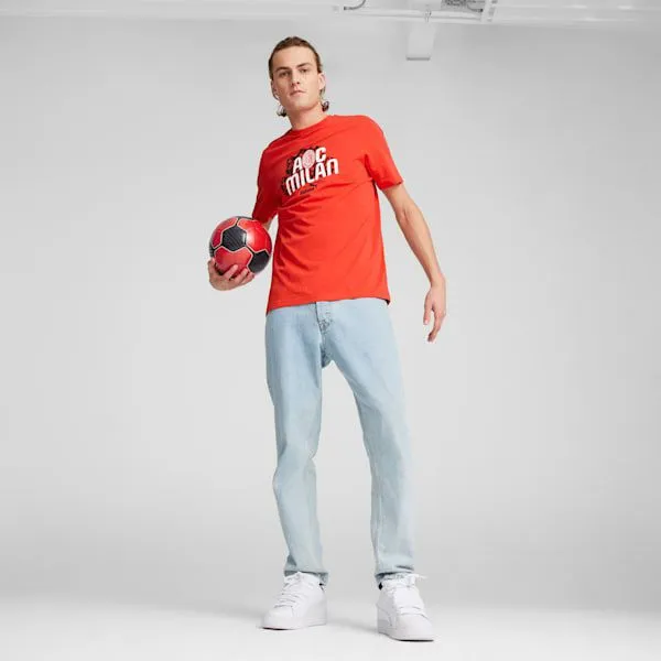 Puma TShirts and Tops AC Milan FtblCULTURE 039s Tee For All Time Redpuma White 8211 Men Puma TShirts and Tops AC Milan FtblCULTURE 039s Tee For All Time Redpuma White 8211 Men