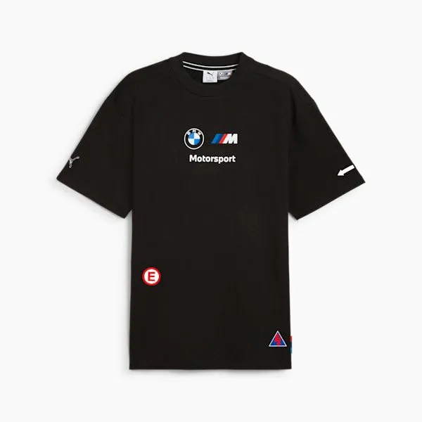 Puma TShirts and Tops BMW M Motorsport Badge 039s Tee Puma Black 8211 Men