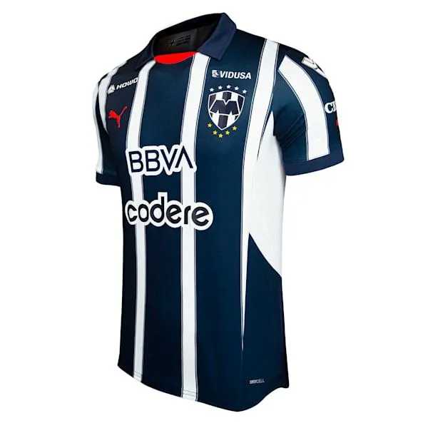 Puma TShirts and Tops CF Monterrey 2425 Home Authentic 039s Soccer Jersey New Navy 8211 Men Puma TShirts and Tops CF Monterrey 2425 Home Authentic 039s Soccer Jersey New Navy 8211 Men