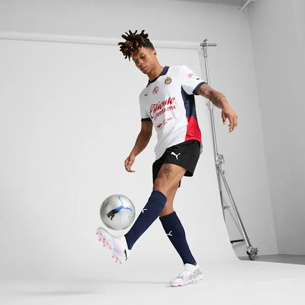 Puma TShirts and Tops Chivas 2425 Away Replica 039s Soccer Jersey Puma White 8211 Men Puma TShirts and Tops Chivas 2425 Away Replica 039s Soccer Jersey Puma White 8211 Men