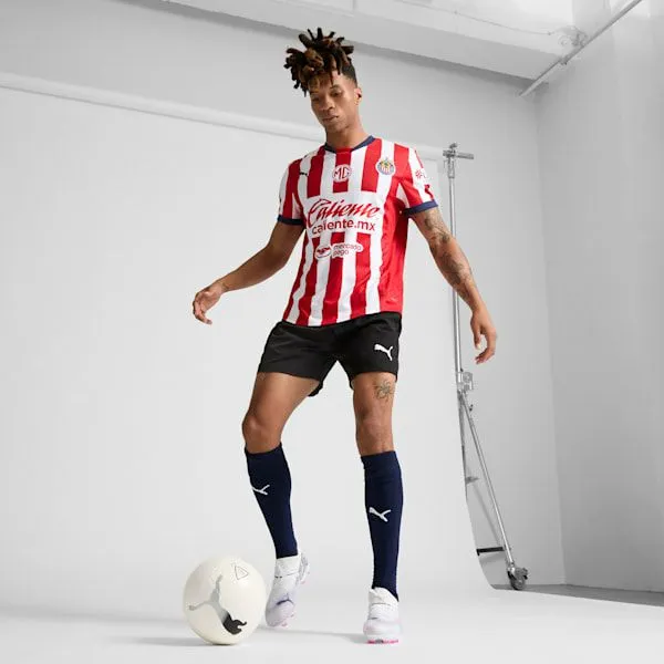 Puma TShirts and Tops Chivas 2425 Home Replica 039s Soccer Jersey Puma Red 8211 Men Puma TShirts and Tops Chivas 2425 Home Replica 039s Soccer Jersey Puma Red 8211 Men