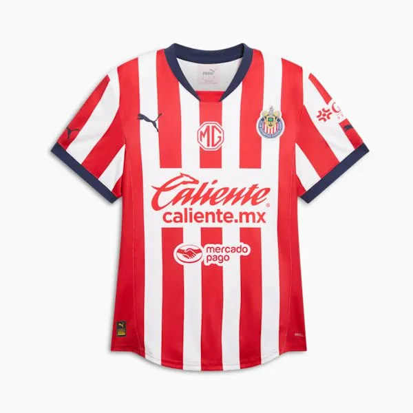 Puma TShirts and Tops Chivas 2425 Home Replica 039s Soccer Jersey Puma Red 8211 Men Puma TShirts and Tops Chivas 2425 Home Replica 039s Soccer Jersey Puma Red 8211 Men