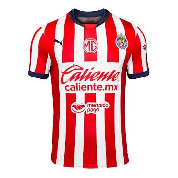 Puma TShirts and Tops Chivas 2425 Home Replica 039s Soccer Jersey Puma Red 8211 Men Puma TShirts and Tops Chivas 2425 Home Replica 039s Soccer Jersey Puma Red 8211 Men