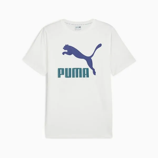 Puma TShirts and Tops Classics Logo 039s Tee Puma Whitelapis Lazuli 8211 Men Puma TShirts and Tops Classics Logo 039s Tee Puma Whitelapis Lazuli 8211 Men