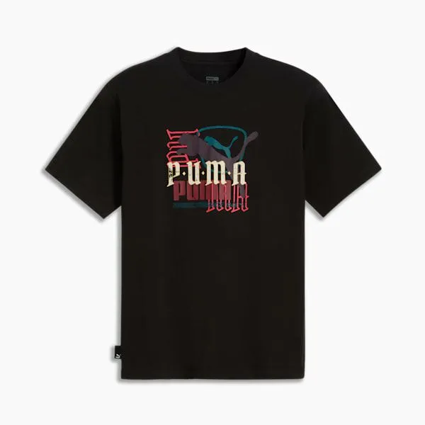 Puma TShirts and Tops Classics Play Loud 039s Tee Puma Black 8211 Women